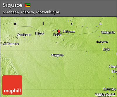 Physical Map of Siquice