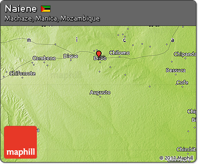 Physical Map of Naiene