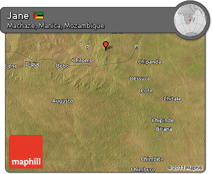 Satellite Map of Jane