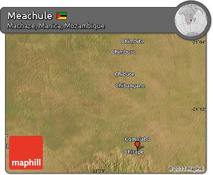 Satellite Map of Meachule