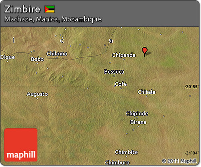Satellite Map of Zimbire