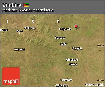 Satellite Map of Zimbire