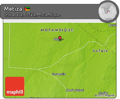 Physical 3D Map of Metiza
