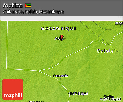 Physical 3D Map of Metiza