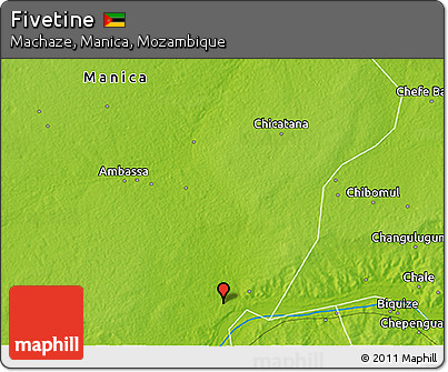 Physical 3D Map of Fivetine