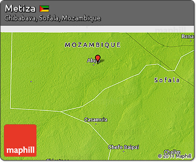 Physical 3D Map of Metiza