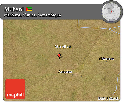 Satellite 3D Map of Mutani