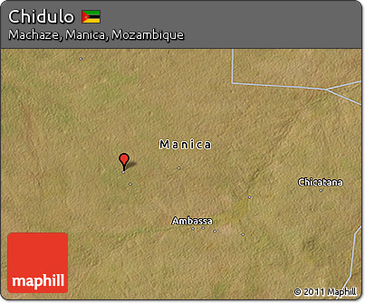 Satellite 3D Map of Chidulo