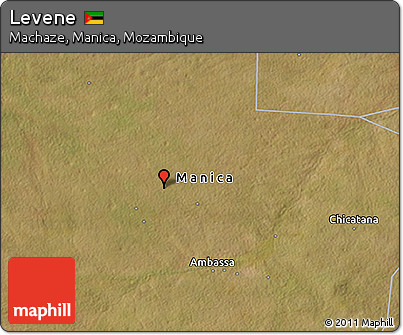 Satellite 3D Map of Levene