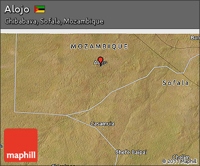 Satellite 3D Map of Alojo