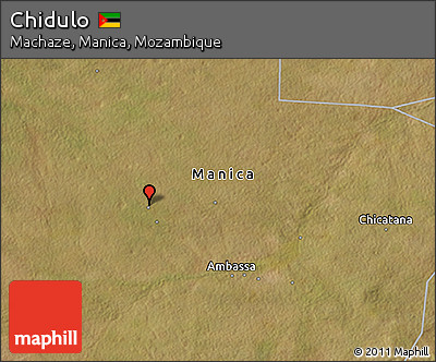 Satellite 3D Map of Chidulo