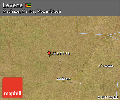Satellite 3D Map of Levene