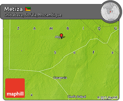 Physical Map of Metiza