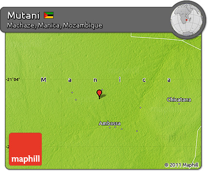 Physical Map of Mutani