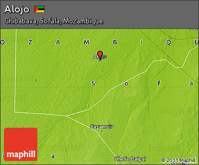 Physical Map of Alojo