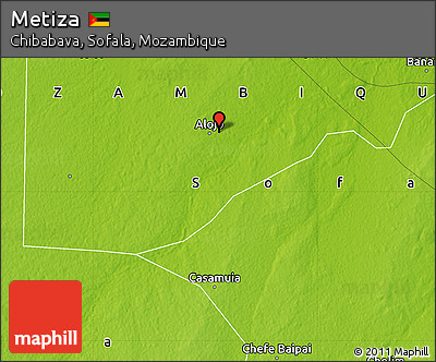 Physical Map of Metiza