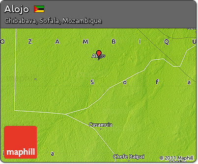 Physical Map of Alojo