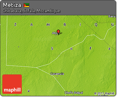 Physical Map of Metiza