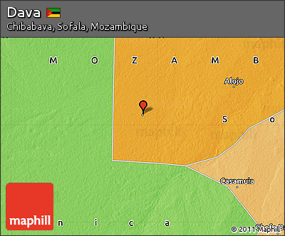 Political Map of Dava