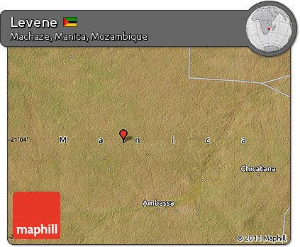 Satellite Map of Levene