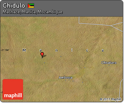 Satellite Map of Chidulo