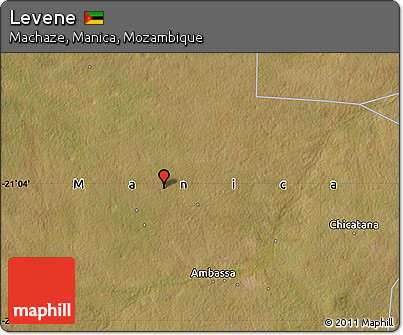 Satellite Map of Levene