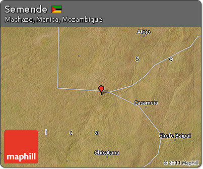 Satellite Map of Semende