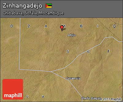 Satellite Map of Zinhangadejo