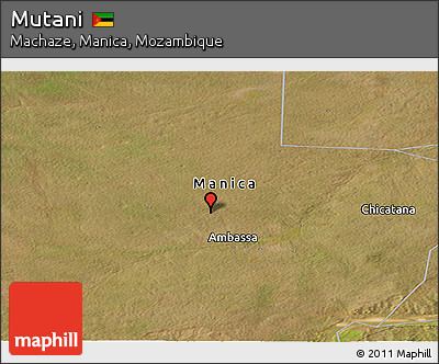 Satellite Panoramic Map of Mutani