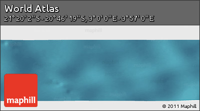 Satellite Panoramic Map of the Area around 21° 3' 11" S, 3° 28' 30" E