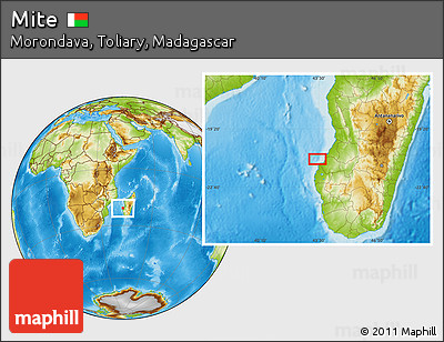 Physical Location Map of Mite