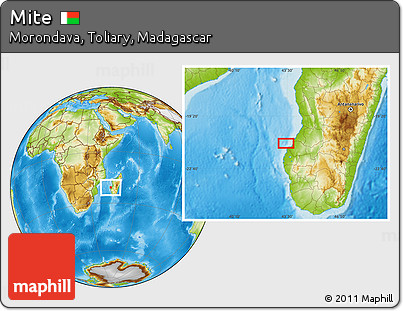 Physical Location Map of Mite