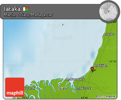 Physical Map of Iataka