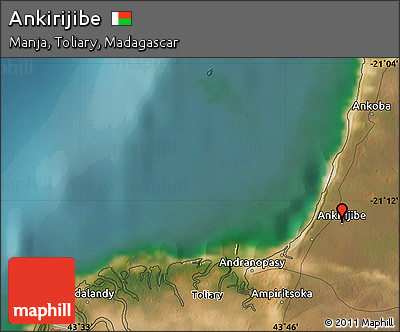 Satellite Map of Ankirijibe