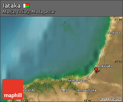 Satellite Map of Iataka
