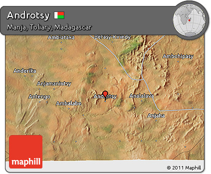 Satellite 3D Map of Androtsy