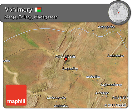 Satellite 3D Map of Vohimary