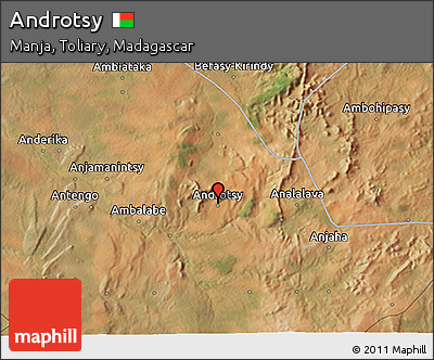 Satellite 3D Map of Androtsy