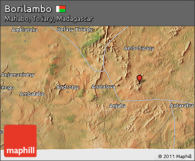 Satellite 3D Map of Borilambo