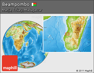 Physical Location Map of Beampombo