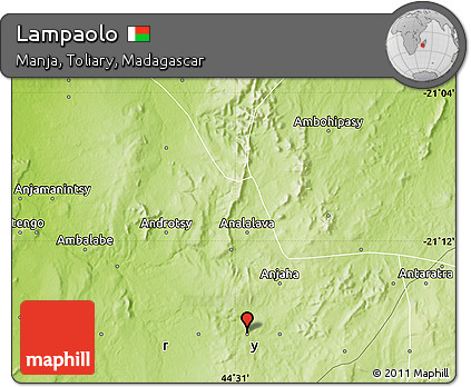 Physical Map of Lampaolo