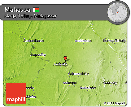 Physical Map of Mahasoa