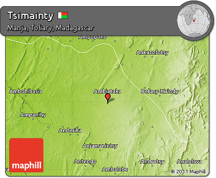 Physical Map of Tsimainty