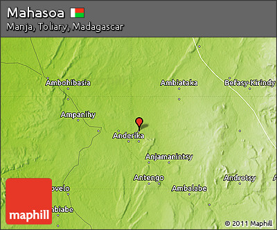 Physical Map of Mahasoa