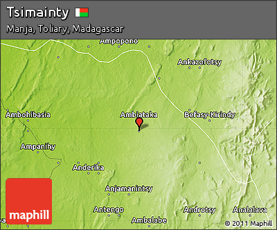 Physical Map of Tsimainty