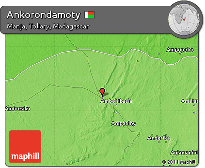 Political Map of Ankorondamoty