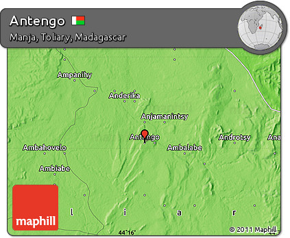 Political Map of Antengo