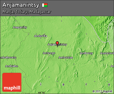 Political Map of Anjamanintsy