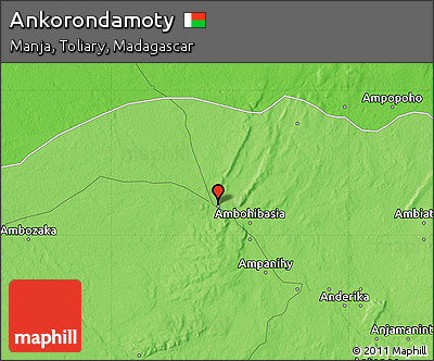 Political Map of Ankorondamoty