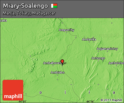 Political Map of Miary-Soalengo